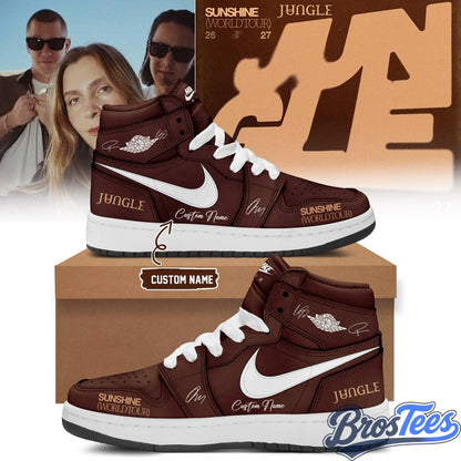Jungle Sunshine World Tour 2026-27 Limited Edition Signature Custom AJ1 Shoes