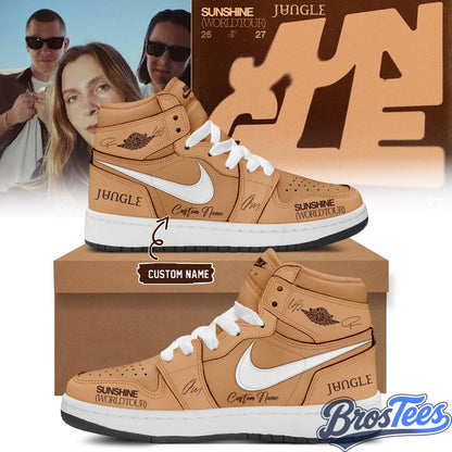 Jungle Sunshine World Tour 2026-27 Limited Edition Signature Custom AJ1 Shoes