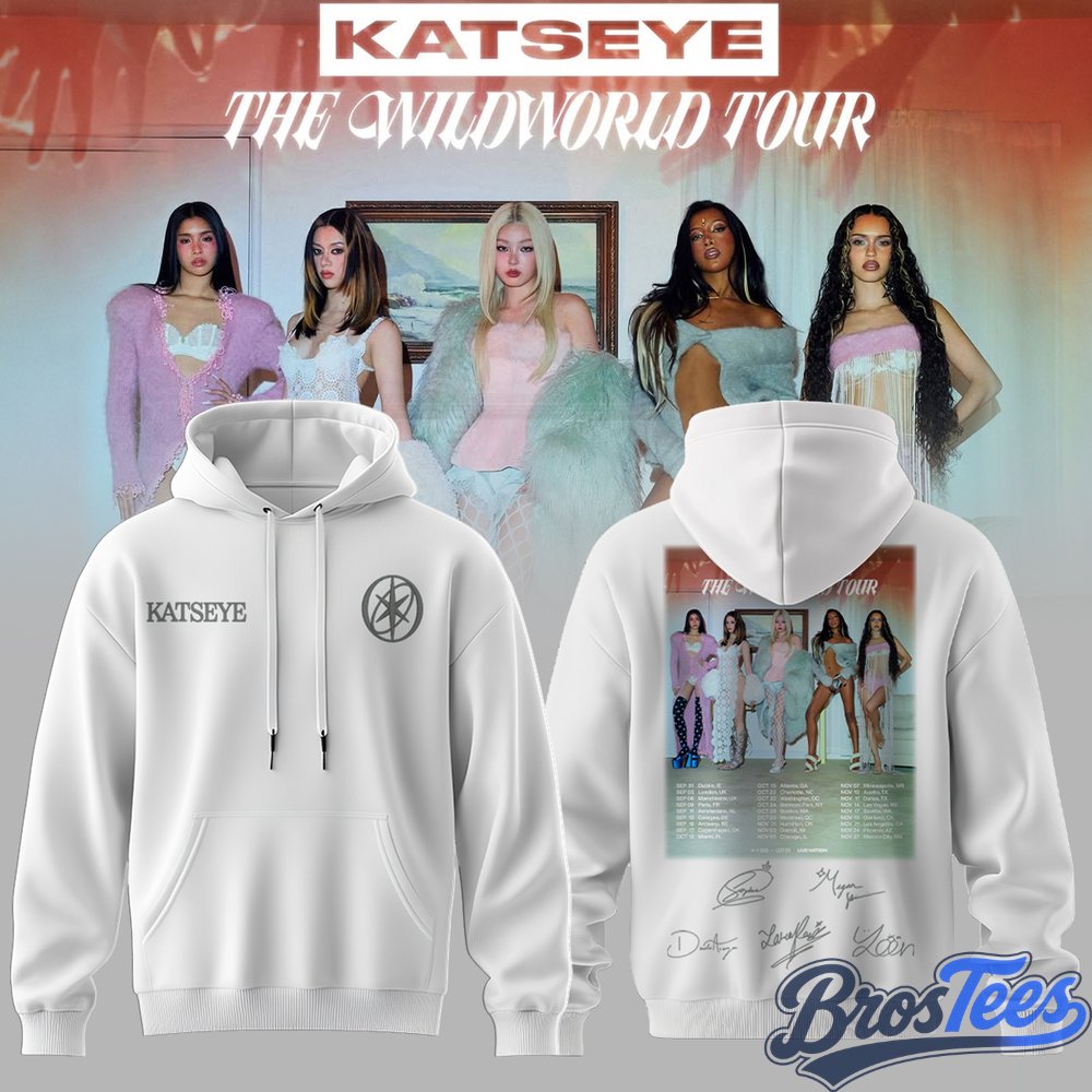 KATSEYE The Wildworld Tour Signed Hoodie
