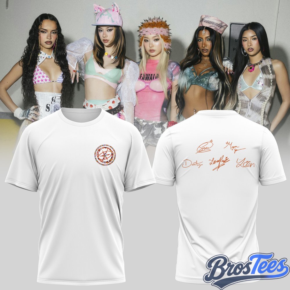 KATSEYE The Wildworld Tour Signed T-Shirt