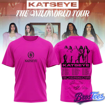KATSEYE The Wildworld Tour Signed T-Shirt