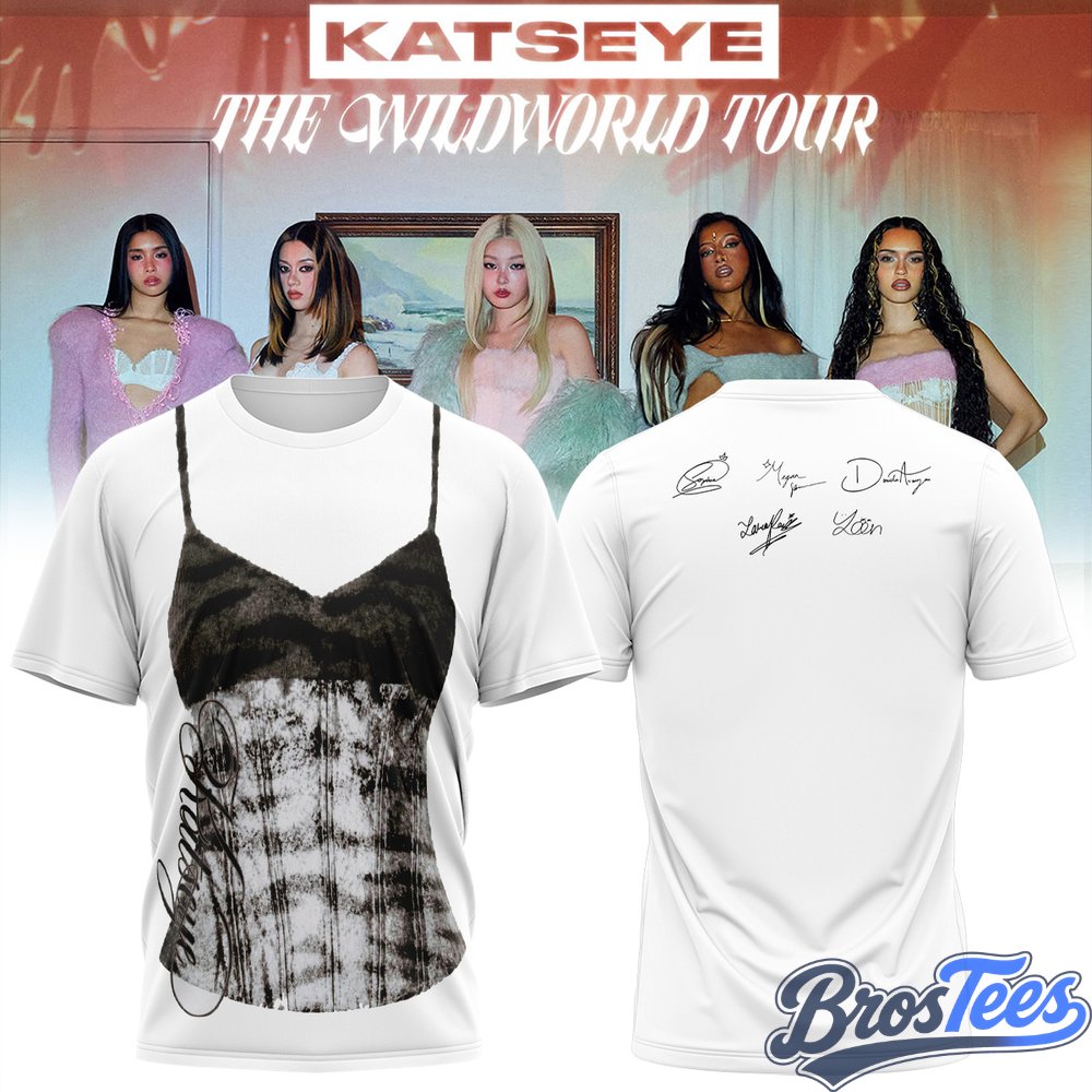 KATSEYE The Wildworld Tour Signed T-Shirt