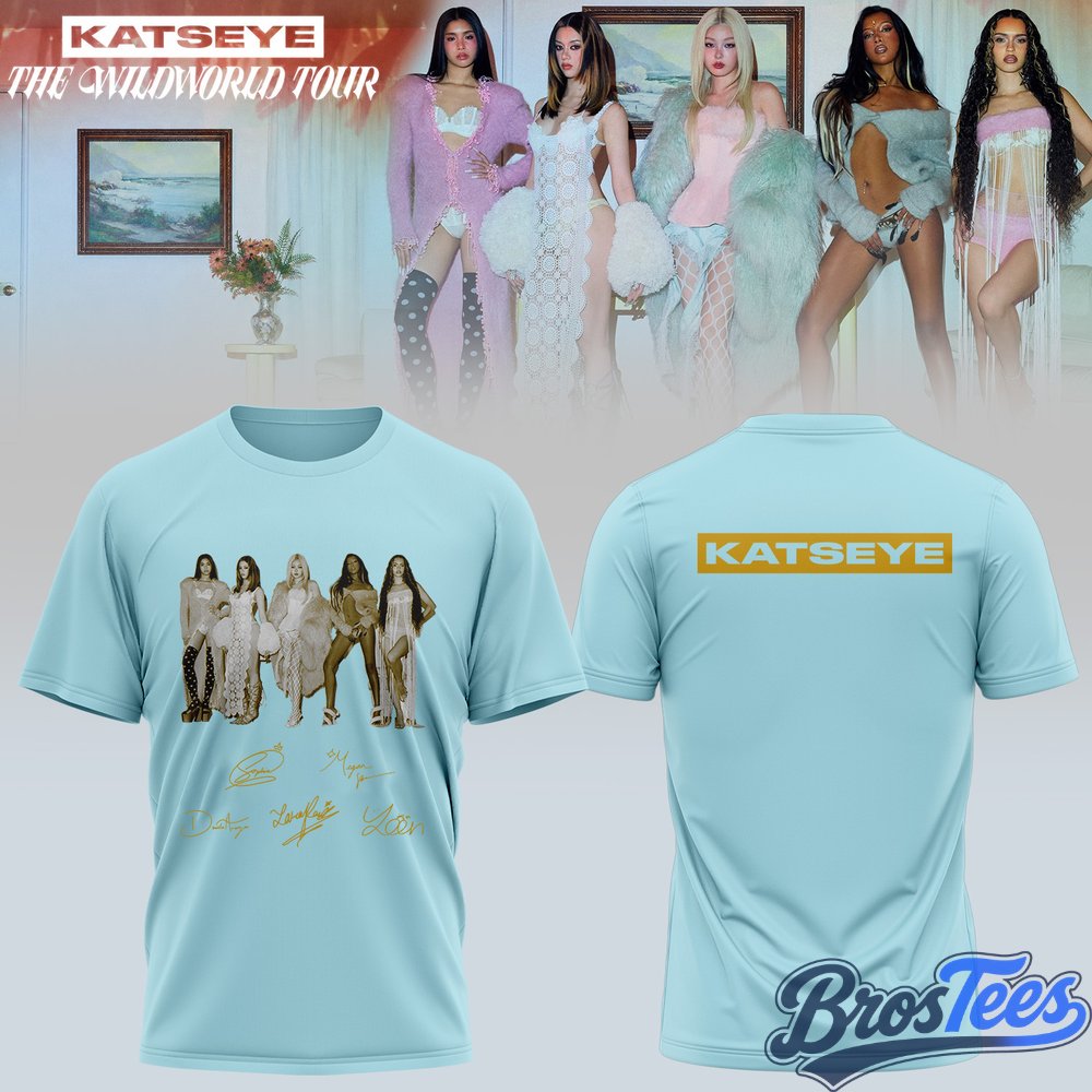 KATSEYE The Wildworld Tour Signed T-Shirt