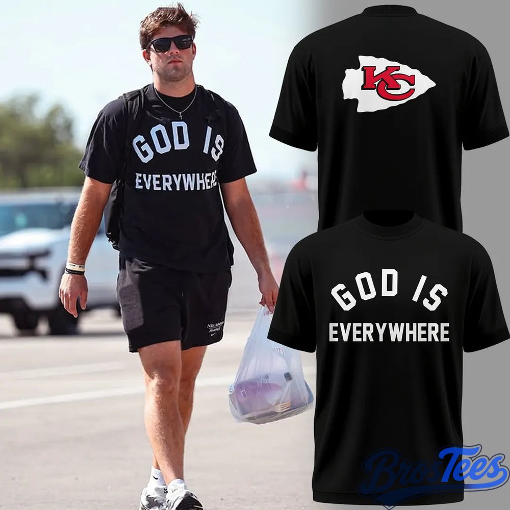 Kansas City Chiefs “God Is Everywhere” 2026 T-Shirt