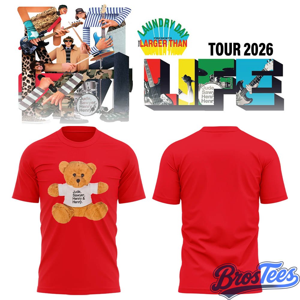 Laundry Day The Larger Than LIFE Tour 2026 Tee