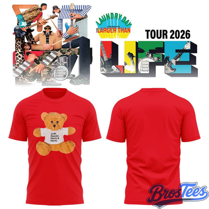 Laundry Day The Larger Than LIFE Tour 2026 Tee