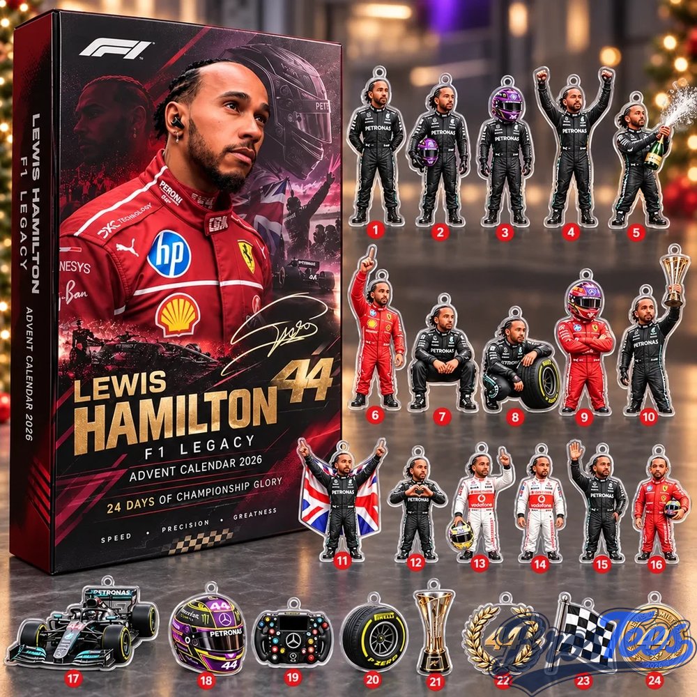 Lewis Hamilton F1 Legacy 2026 Advent Calendar