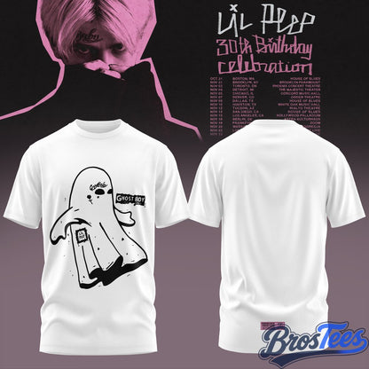 Lil Peep 30th Birthday Celebration 2026 Tour Special T-Shirt