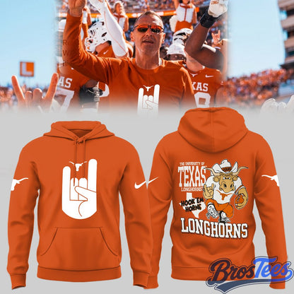Limited Edition Texas Longhorns Hook 'Em Sign Hoodie