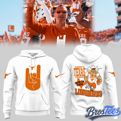 Limited Edition Texas Longhorns Hook 'Em Sign Hoodie