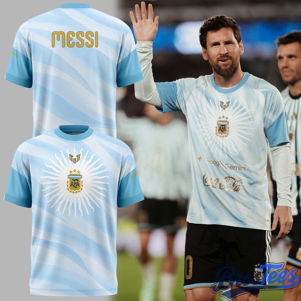 Lionel Messi Farewell Match Argentina National Team “Last Dance” Shirt