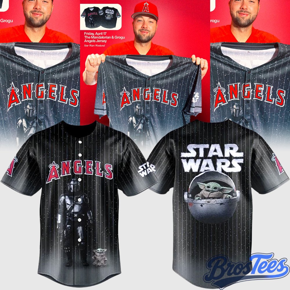 Los Angeles Angels x Star Wars Night 2026 Baseball Jersey