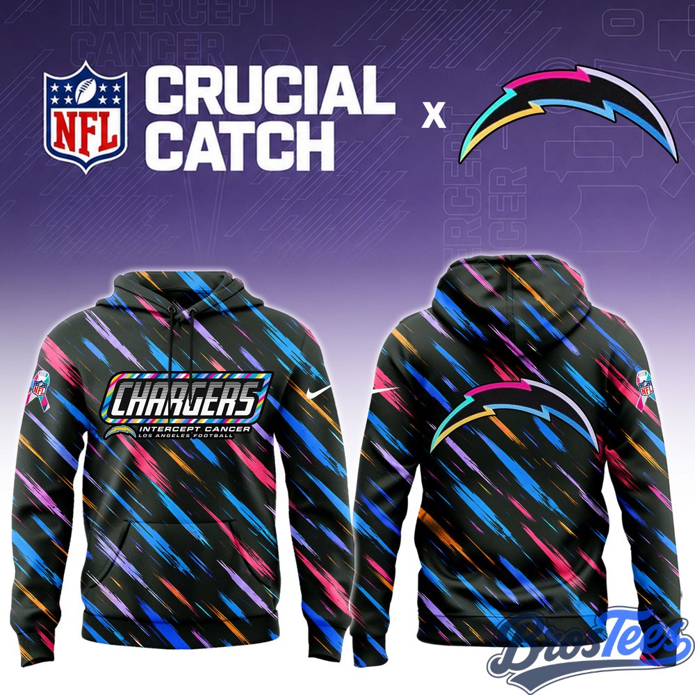 Los Angeles Chargers 2026 Crucial Catch Limited Hoodie