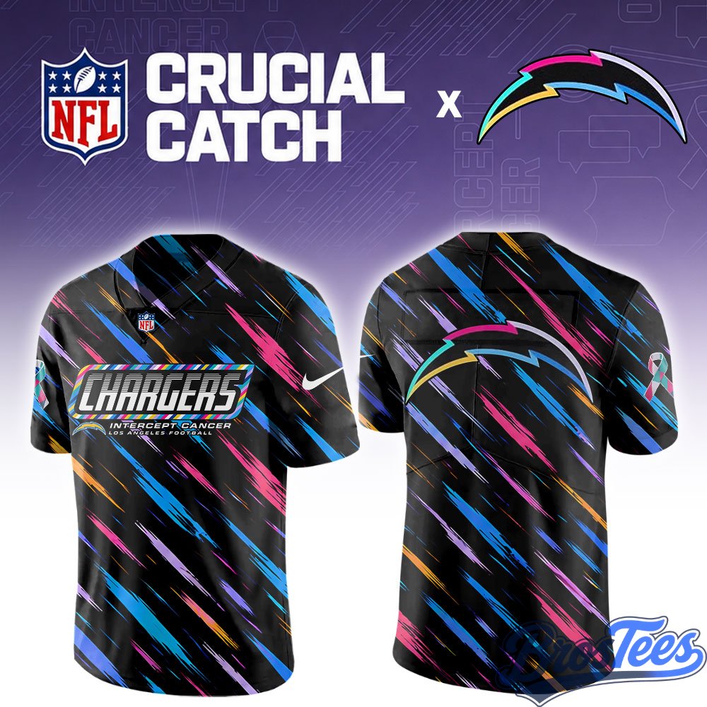 Los Angeles Chargers 2026 Crucial Catch Special Football Jersey