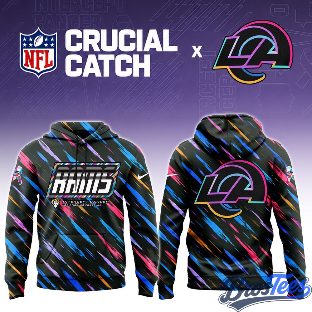 Los Angeles Rams 2026 Crucial Catch Limited Hoodie