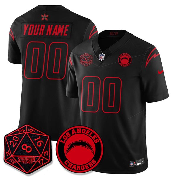 Los Angeles Rams x 'Stranger Things Edition' Custom Football Jersey