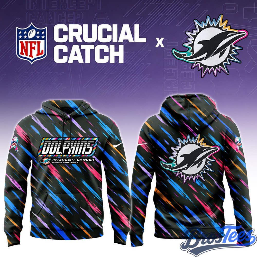 Miami Dolphins 2026 Crucial Catch Limited Hoodie
