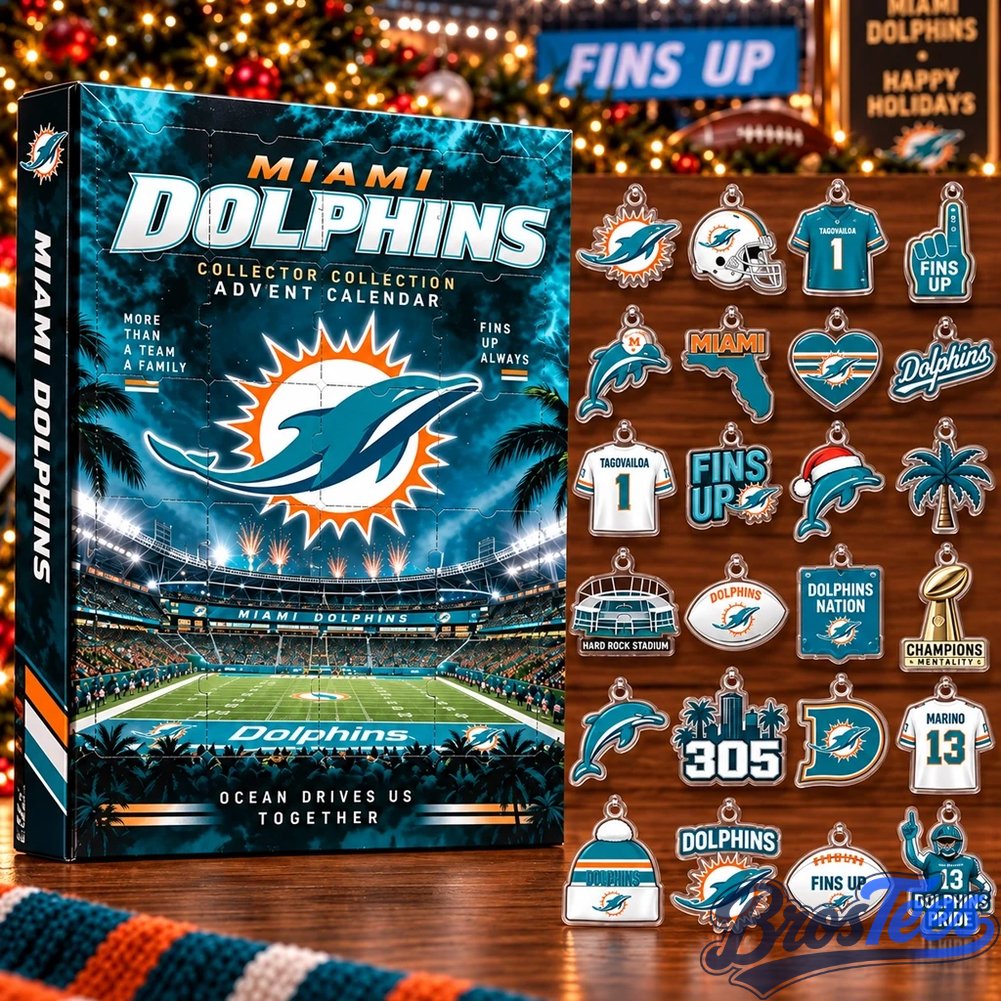 Miami Dolphins Christmas Advent Calendar 2026 More Than A Team