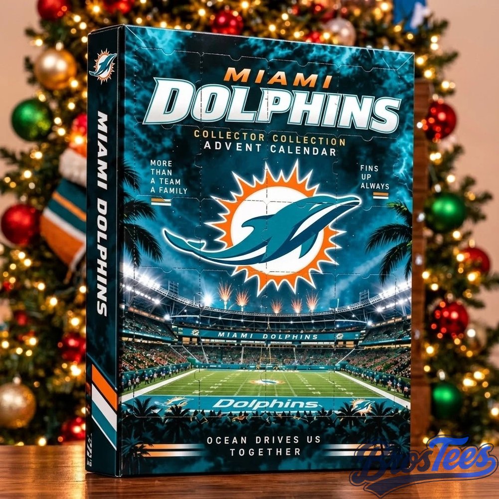Miami Dolphins Christmas Advent Calendar 2026 More Than A Team