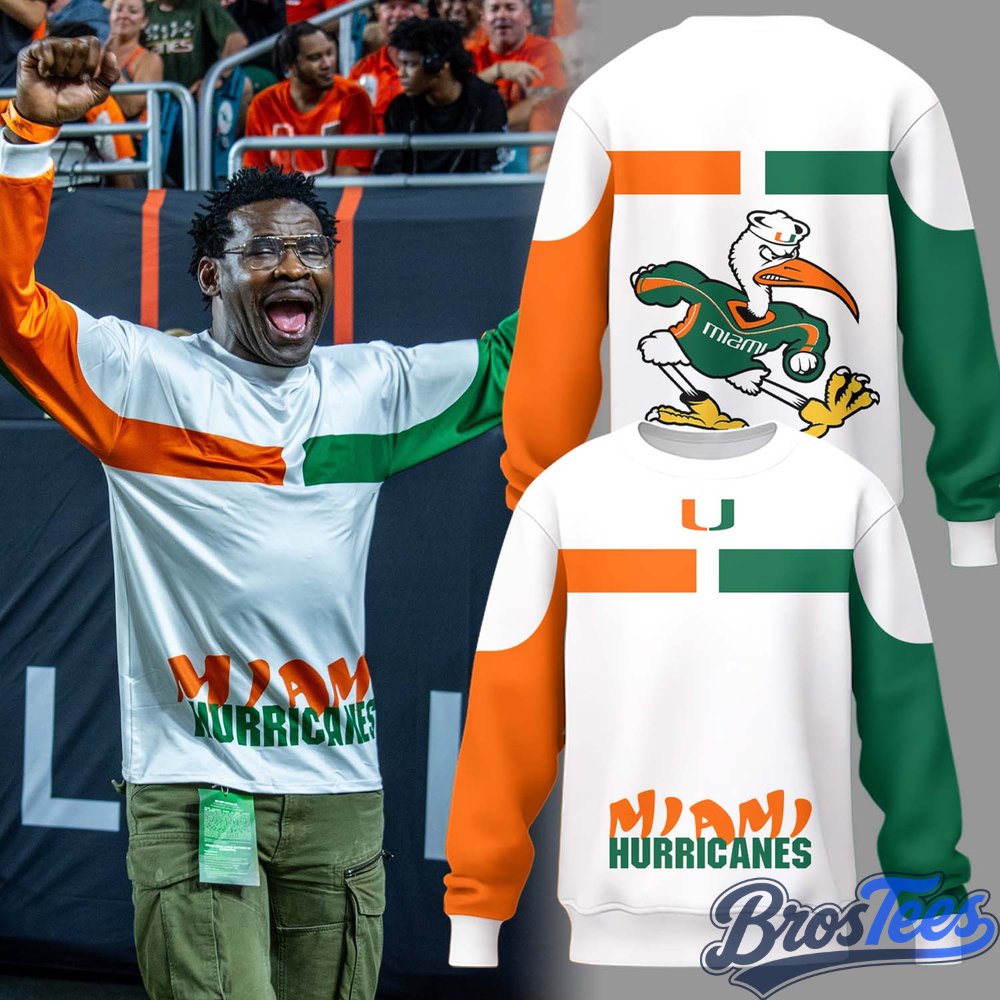 Miami Hurricanes x Michael Irvin Special Sweatshirt