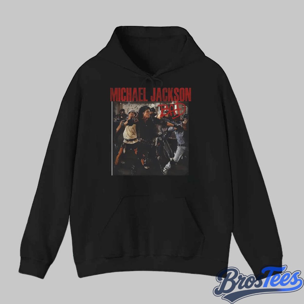Michael Jackson Bad Tour Colman T-Shirt