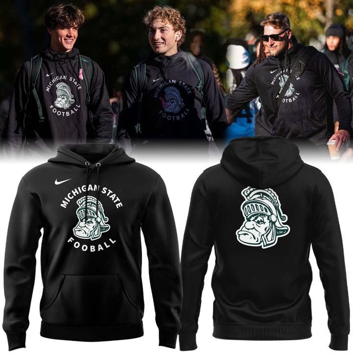 Michigan State Spartans 2026 Black Hoodie