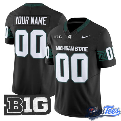 Michigan State Spartans 2026 Custom Football Jersey