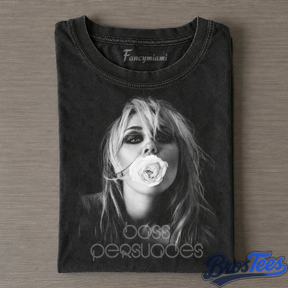 Miley Cyrus Bubblegum Words Persuades Tee