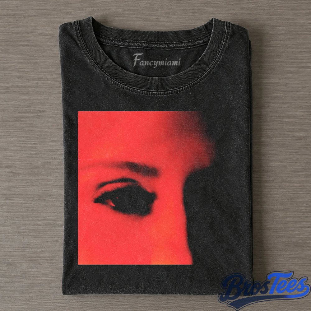 Miley Cyrus Red Eye Close-Up Tee