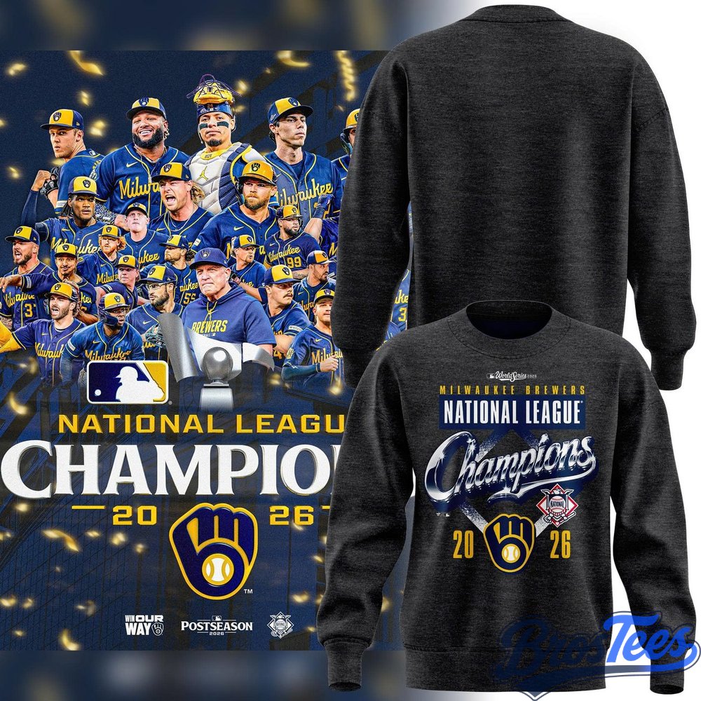 Milwaukee Brewers 2026 National League Champions Sweatshirt