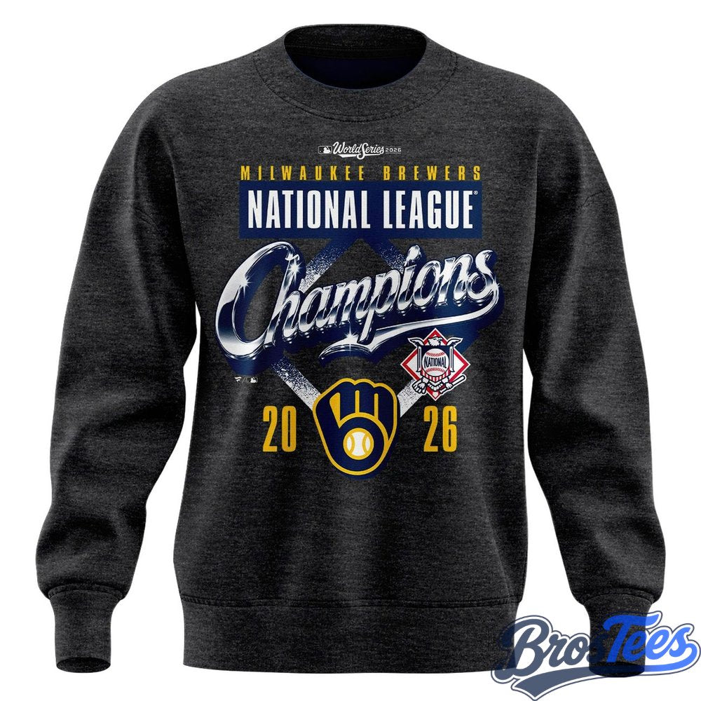 Milwaukee Brewers 2026 National League Champions Sweatshirt
