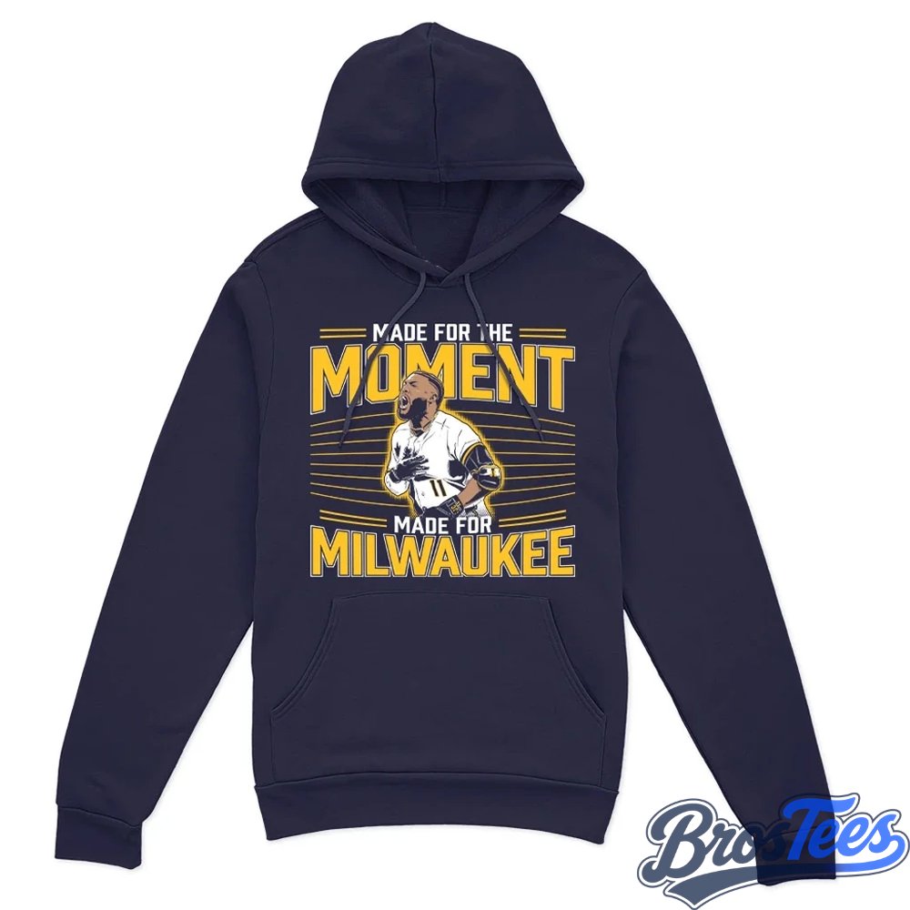 Milwaukee Brewers Jackson Chourio Made For The Moment, Made For Milwaukee Graphic Shirt