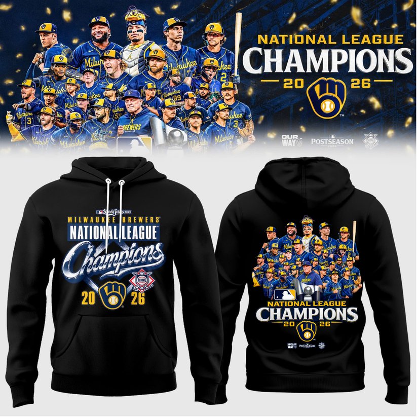 Milwaukee Brewers NLCS Champions 2026 Hoodie