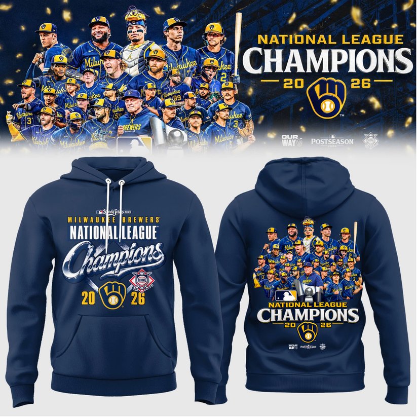 Milwaukee Brewers NLCS Champions 2026 Hoodie