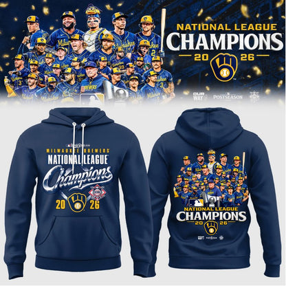 Milwaukee Brewers NLCS Champions 2026 Hoodie