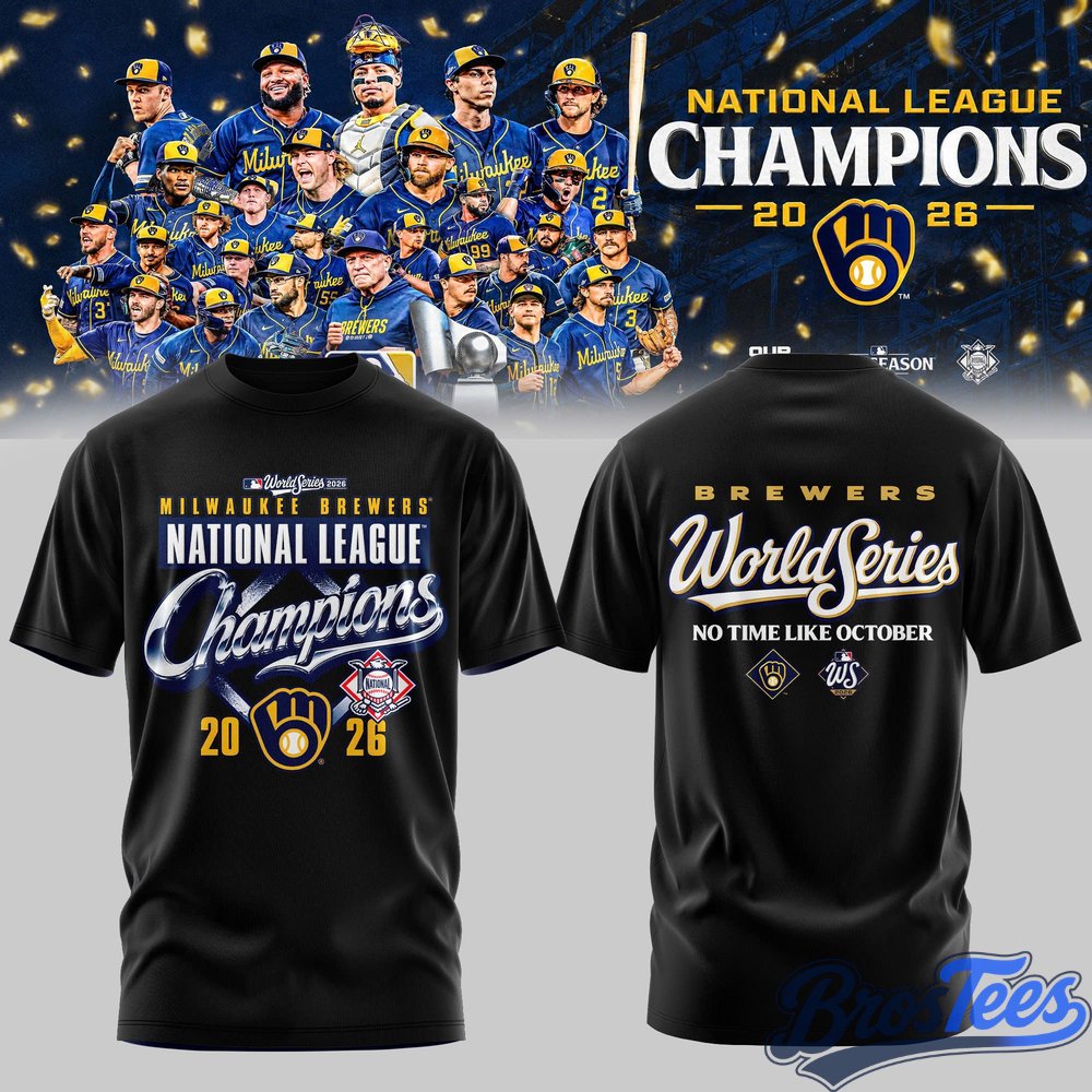 Milwaukee Brewers NLCS Champions 2026 T-Shirt