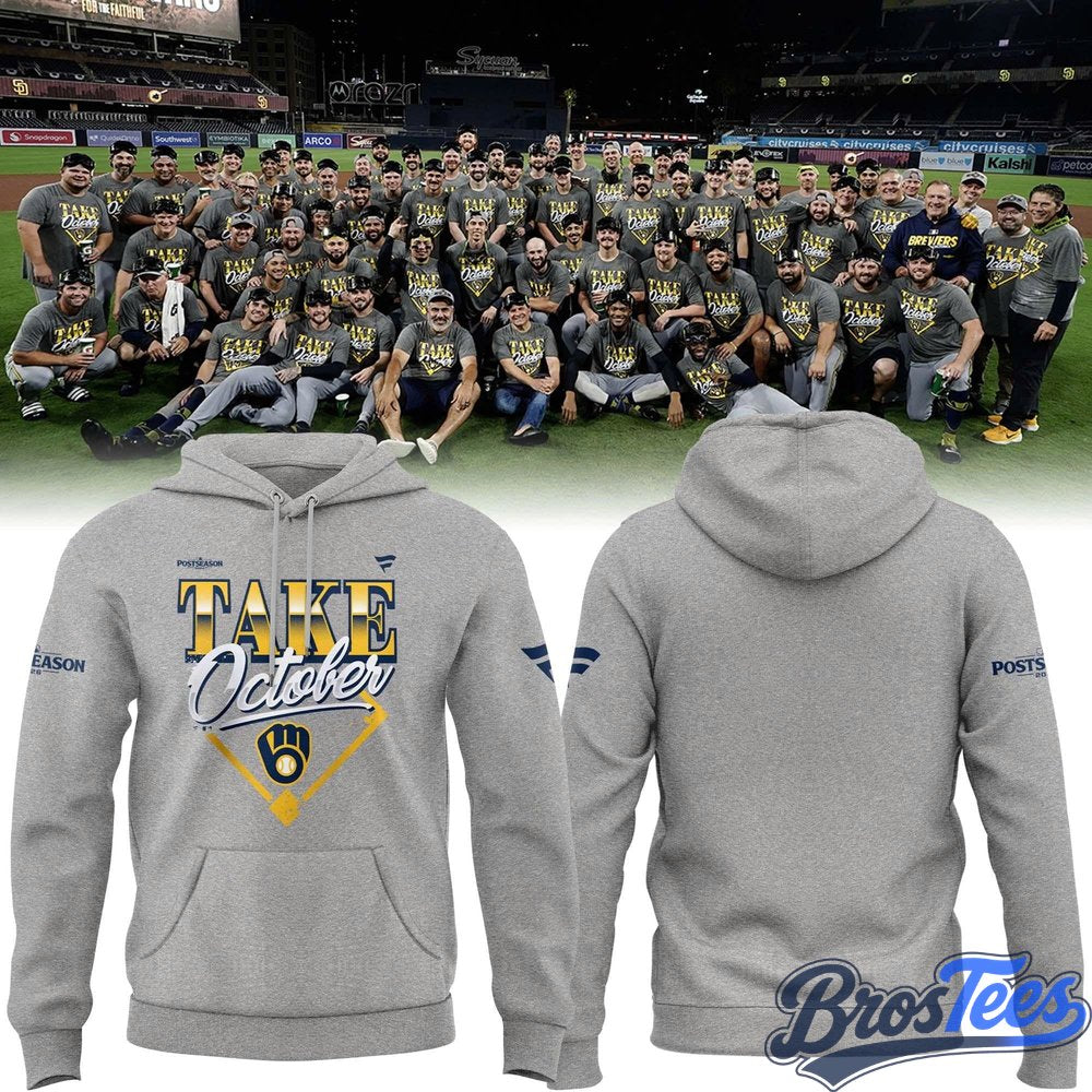 Milwaukee Brewers Take October - NL Central Division Champions 2026 Hoodie