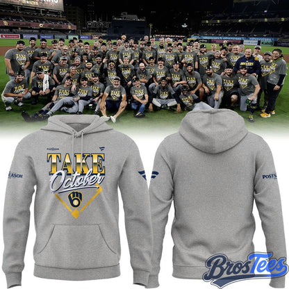 Milwaukee Brewers Take October - NL Central Division Champions 2026 Hoodie