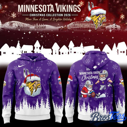 Minnesota Vikings Christmas 2026 Hoodie