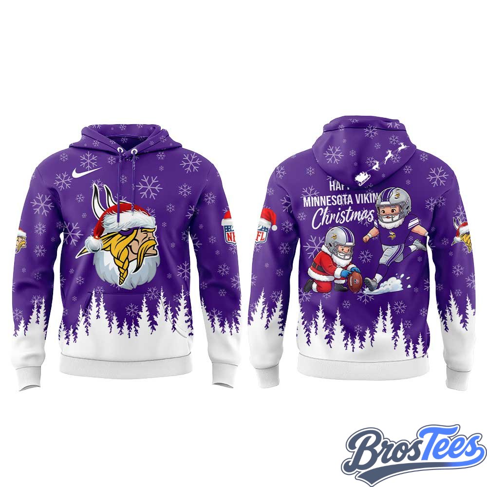 Minnesota Vikings Christmas 2026 Hoodie