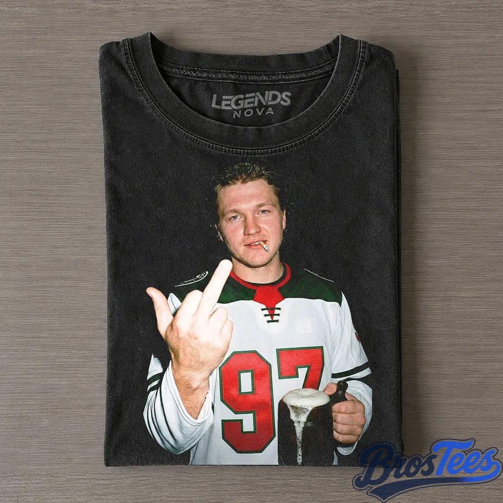Minnesota Wild Kirill Kaprizov Drunk & Smoke Tee