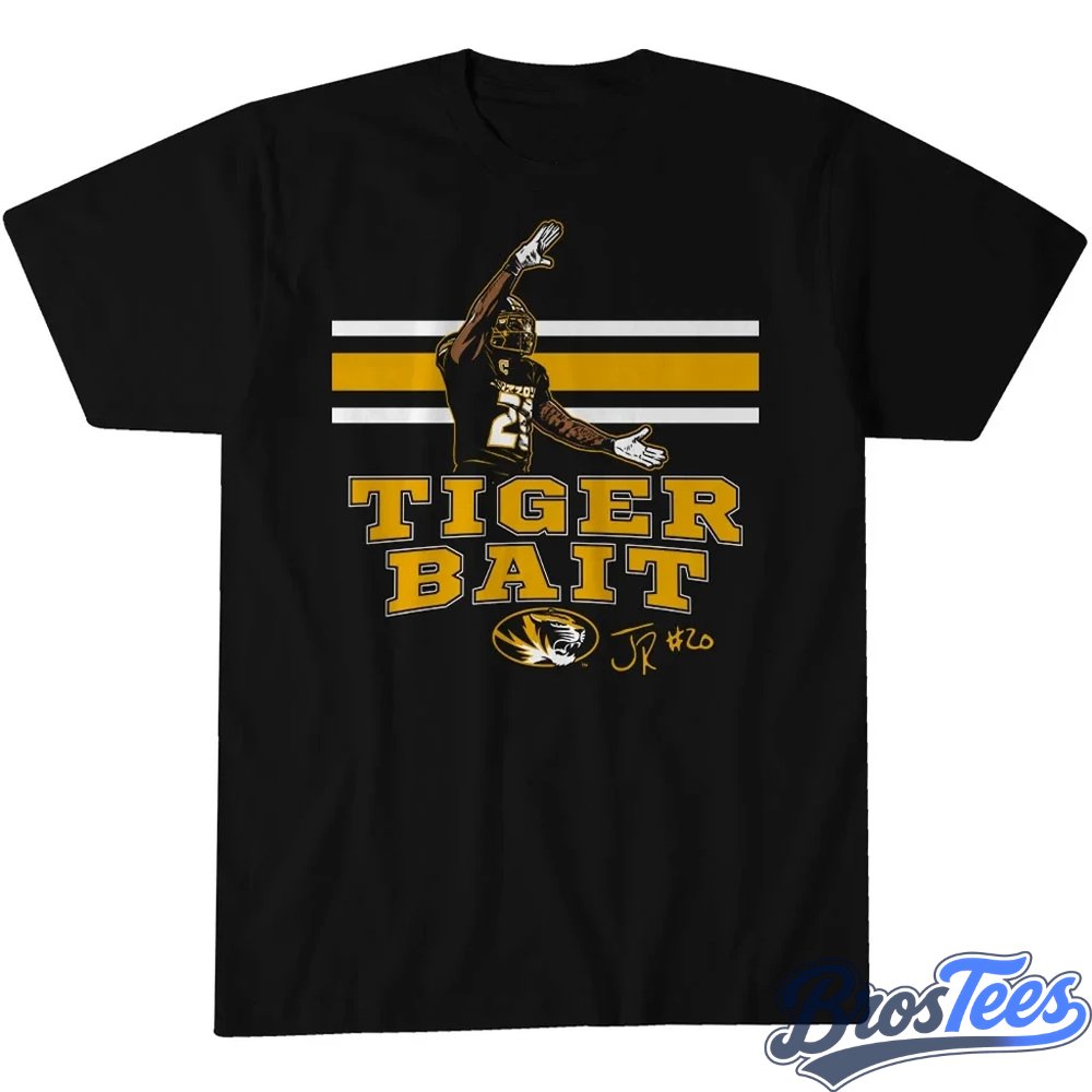 Missouri Tigers Football Jamal Roberts Tiger Bait Graphic Shirt