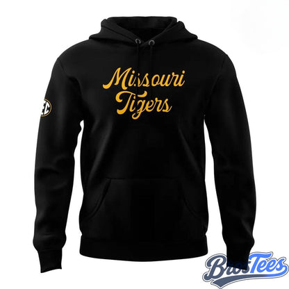 Missouri Tigers Mizzou Gold 2026 Black Hoodie