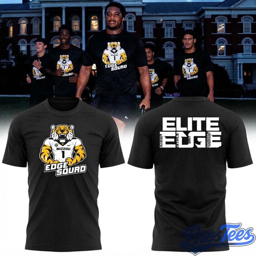 Missouri Tigers Muscular Mascot Edge Squad Shirt