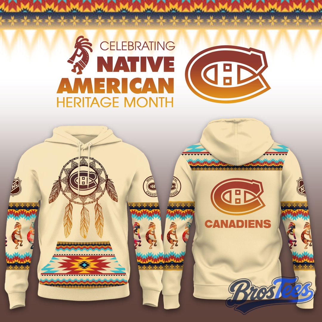 Montreal Canadiens Native American Heritage Limited Hoodie