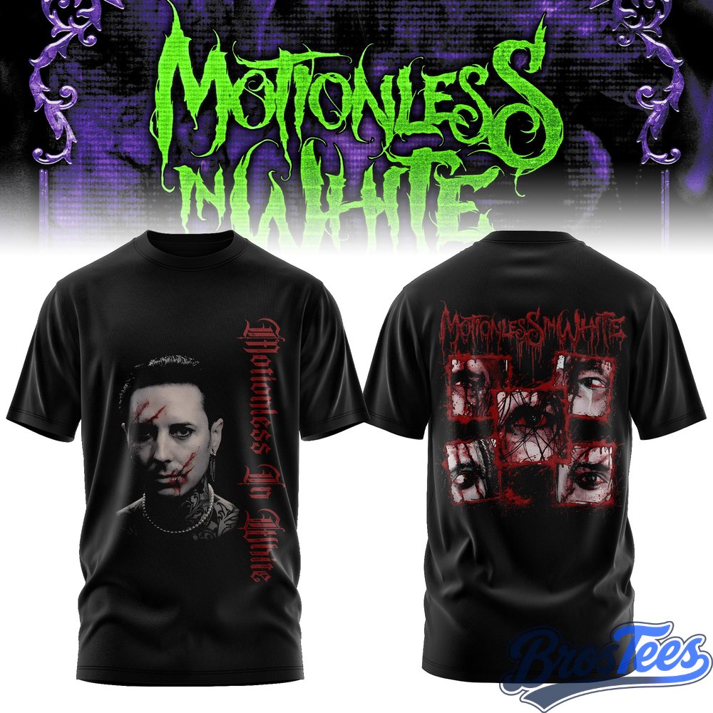 Motionless In White - European Headlining Date 2027 T-Shirt