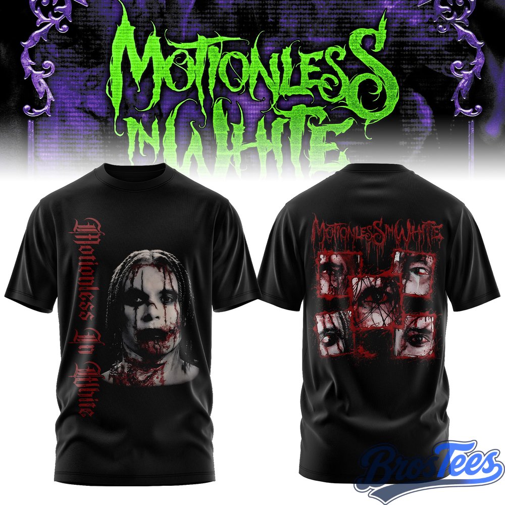 Motionless In White - European Headlining Date 2027 T-Shirt