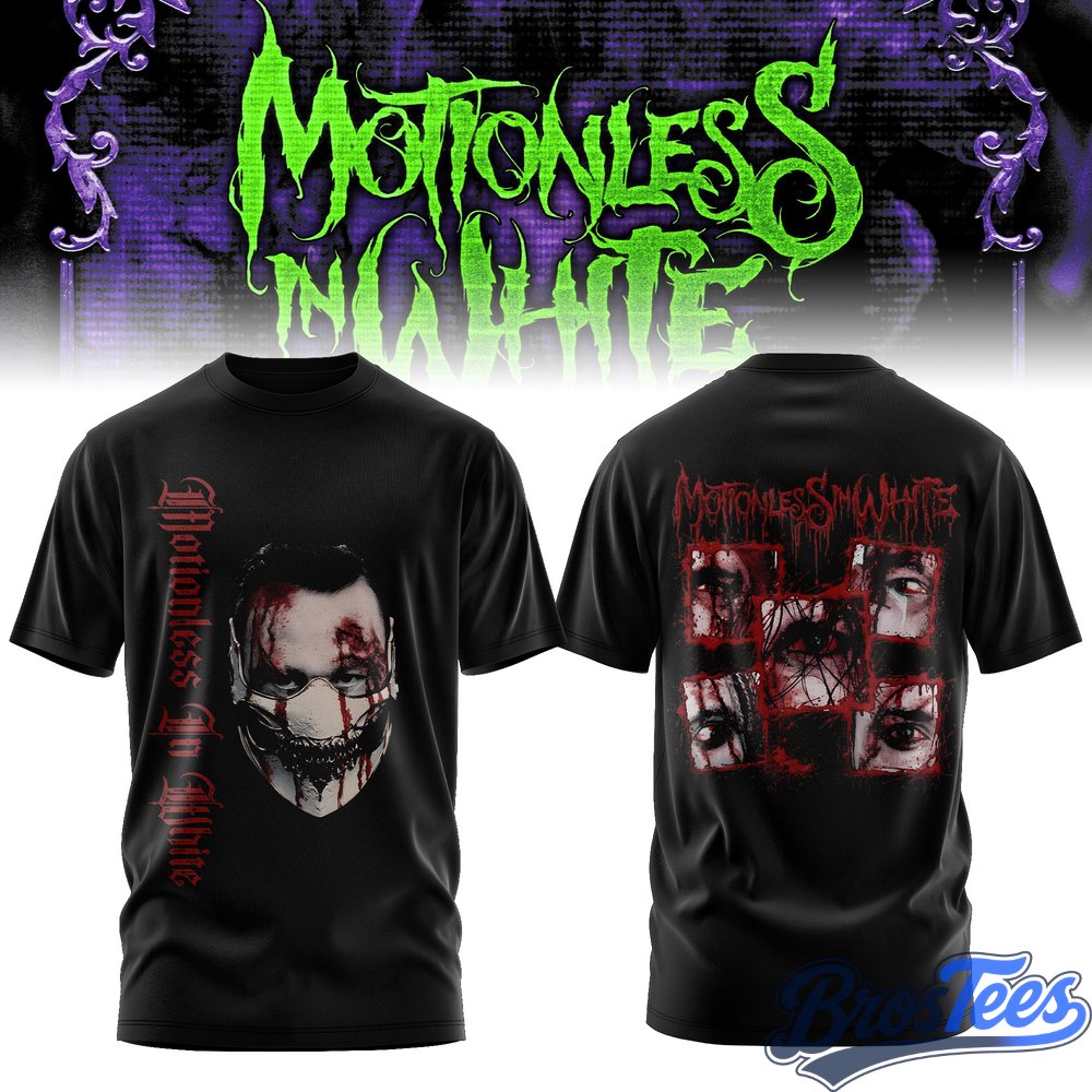 Motionless In White - European Headlining Date 2027 T-Shirt