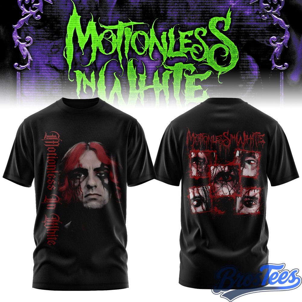 Motionless In White - European Headlining Date 2027 T-Shirt