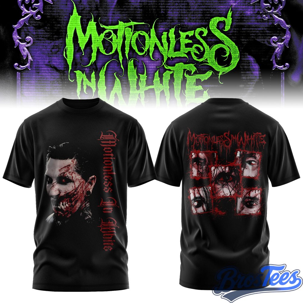 Motionless In White - European Headlining Date 2027 T-Shirt